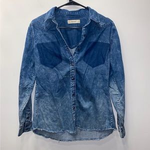 🟣 Blank Button Down Blouse